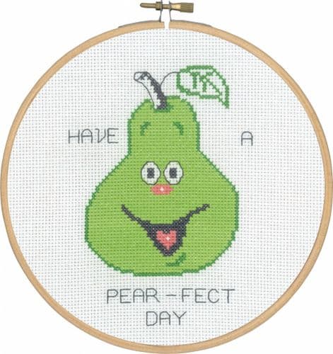 Permin Have a Perfect Day Counted Cross Stitch Kit