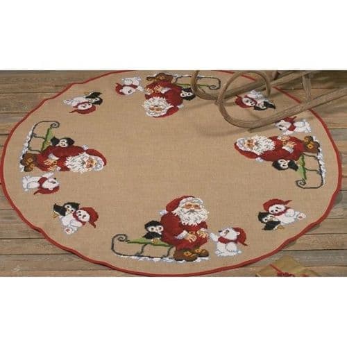Permin North Pole Mat / Tree Skirt 170cm Christmas Tree Skirt Kit