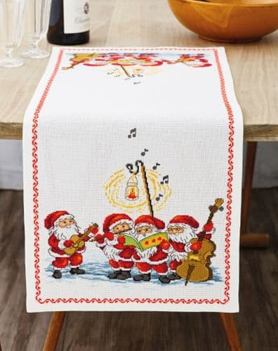 Permin Orchestra Runner Christmas Cross Stitch Kit