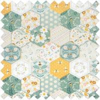 Pin Cushion: Beehive: Patchwork Bee