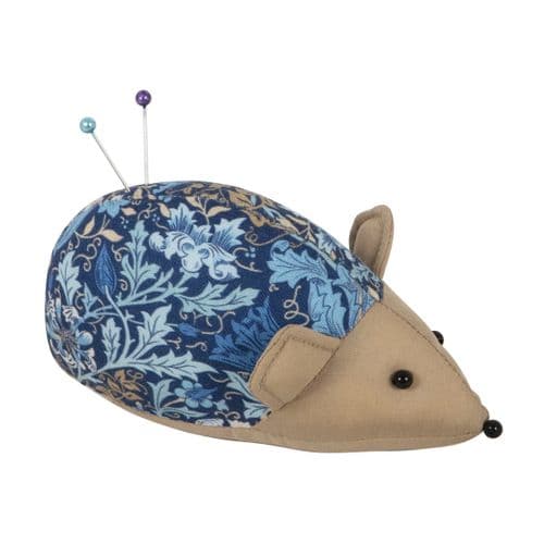 Pin Cushion: Hedgehog: Woodblock Floral