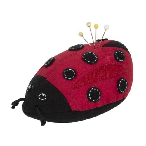 Pin Cushion: Ladybird: Strawberry Greenhouse