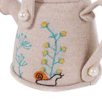 Pin Cushion: Watering Can: Wildflowers