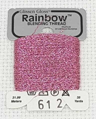 Pink GlissenGloss Rainbow Thread 13 / R612