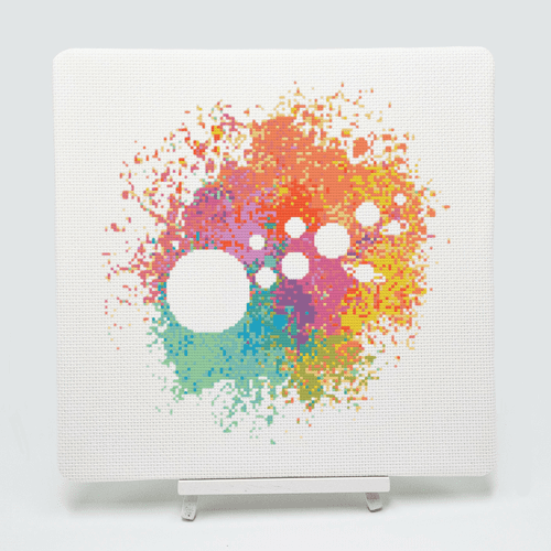 Planets by Meloca Designs printed cross stitch chart