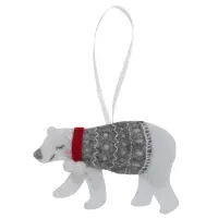 Polar Bear Felt Decoration Kit