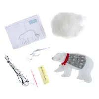 Polar Bear Felt Decoration Kit