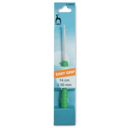 Pony Crochet Hook: Easy Grip: 14cm x 2.50mm