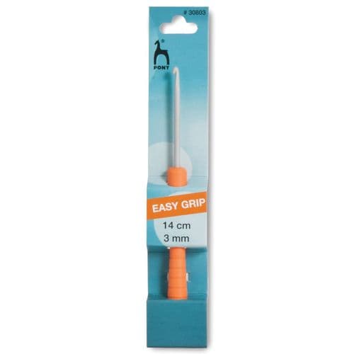 Pony Crochet Hook: Easy Grip: 14cm x 3.00mm