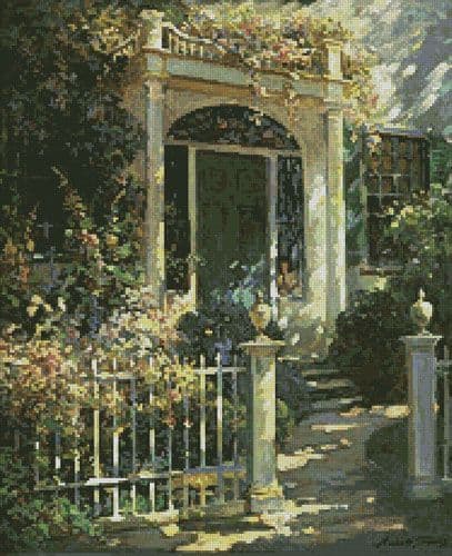 Portsmouth Doorway by Artecy printed cross stitch chart
