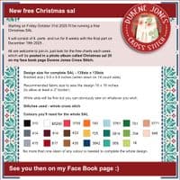 Project Pack for Christmas SAL 2025 from Durene Jones Cross Stitch
