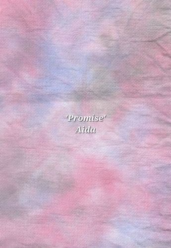 Promise Aida hand dyed by Fabrics by CraftiKate