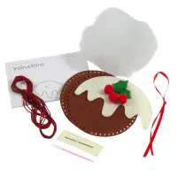 Pudding Felt Decoration Kit