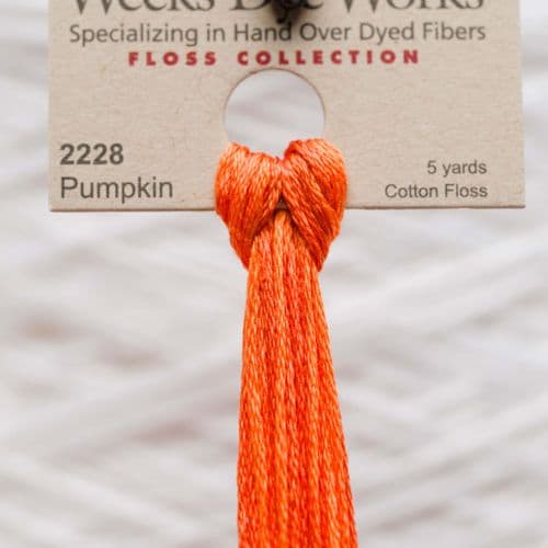Pumpkin 2228 Weeks Dye Works thread