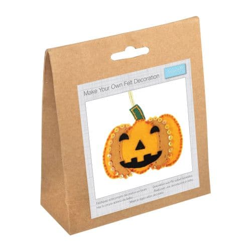 Pumpkin Felt Decoration Kit