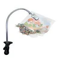 PURElite LED Magnifying Clip-On Lamp - 130mm lens
