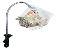 PURElite LED Magnifying Clip-On Lamp - 130mm lens