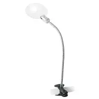 PURElite LED Magnifying Clip-On Lamp - 130mm lens
