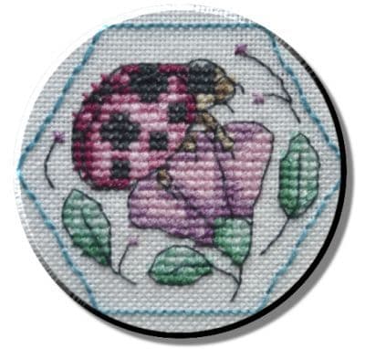 Quaker Ball Ladybird Needle Minder