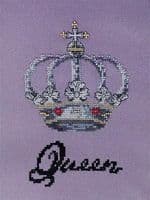Queen by Peacock & Fig printed cross stitch chart