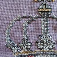 Queen by Peacock & Fig printed cross stitch chart