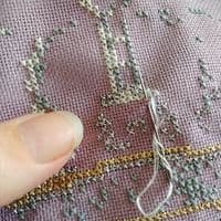 Queen by Peacock & Fig printed cross stitch chart