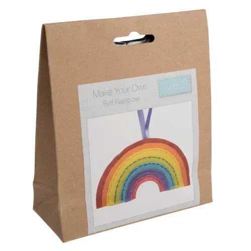 Rainbow Felt Decoration Kit