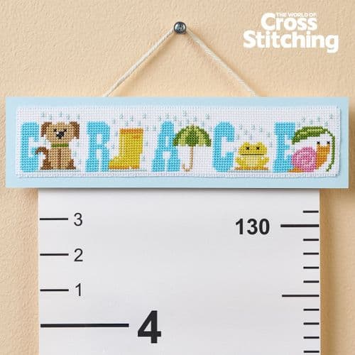 Rainy Day ABC Alphabet WOXS Issue 370 project pack