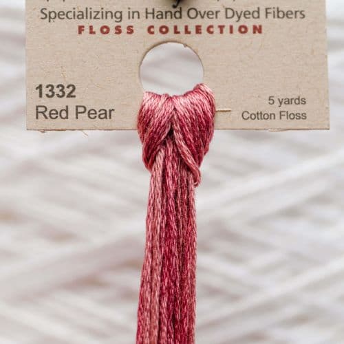 Red Pear 1332 Weeks Dye Works thread