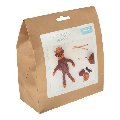 Reindeer Knitting Kit
