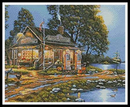 Remember When (Crop) by Artecy printed cross stitch chart
