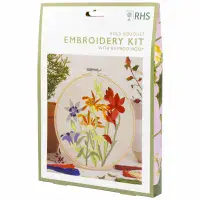 RHS Bold Bouquet embroidery kit