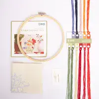 RHS Bold Bouquet embroidery kit