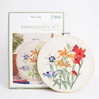RHS Bold Bouquet embroidery kit
