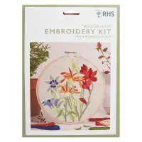 RHS Bold Bouquet embroidery kit