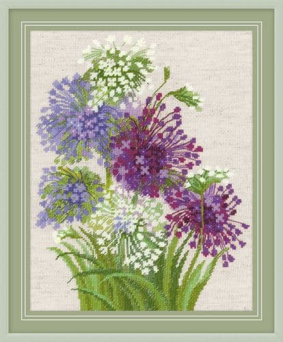 RIOLIS Allium Counted Cross Stitch Kit