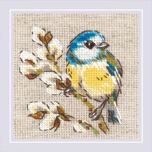 RIOLIS Bluetit Counted Cross Stitch Kit