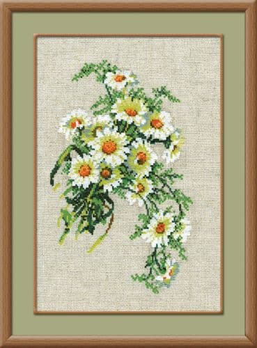 RIOLIS Bouquet of Camomiles Counted Cross Stitch Kit