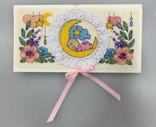 RIOLIS Congratulations Newborn Card Counted Cross Stitch Kit