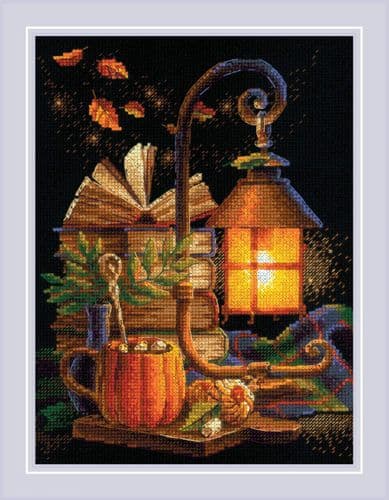 RIOLIS Cosy Autumn Counted Cross Stitch Kit