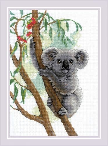 RIOLIS Cute Koala Counted Cross Stitch Kit
