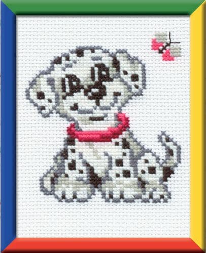 RIOLIS Dalmatian Dog Counted Cross Stitch Kit