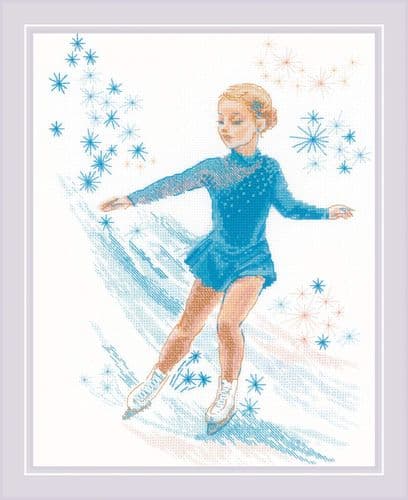 RIOLIS Figure Skating Counted Cross Stitch Kit