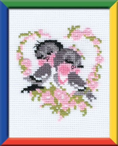 RIOLIS First Love Counted Cross Stitch Kit