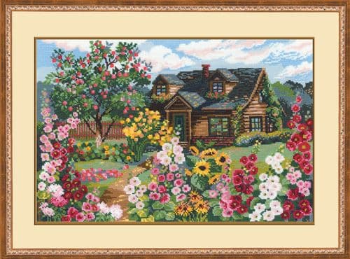 RIOLIS Flowering Garden Counted Cross Stitch Kit