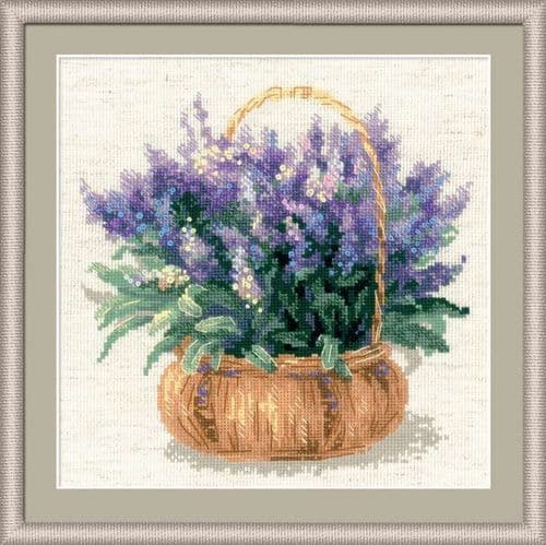 RIOLIS French Lavender Counted Cross Stitch Kit