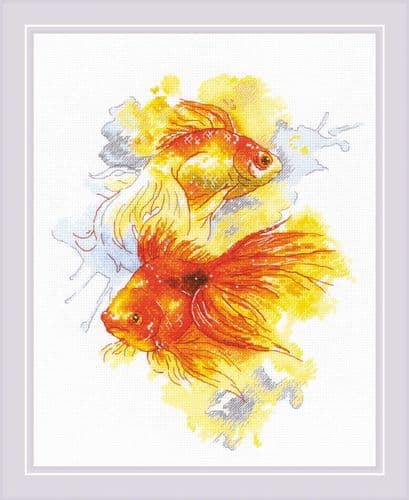 RIOLIS Goldfishes Counted Cross Stitch Kit