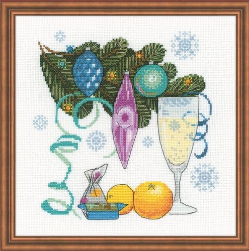 RIOLIS Happy New Year! Counted Cross Stitch Kit