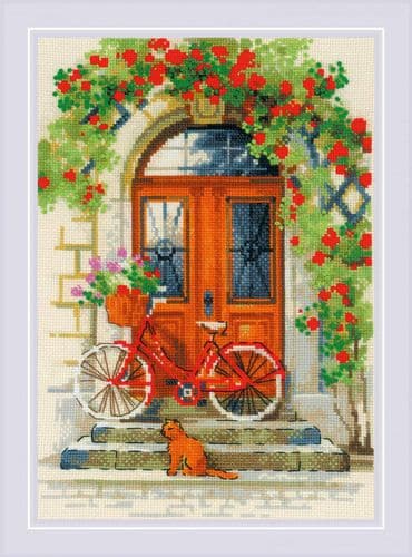 RIOLIS Italian Door Counted Cross Stitch Kit