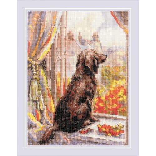 RIOLIS Lets Go For a Walk Counted Cross Stitch Kit